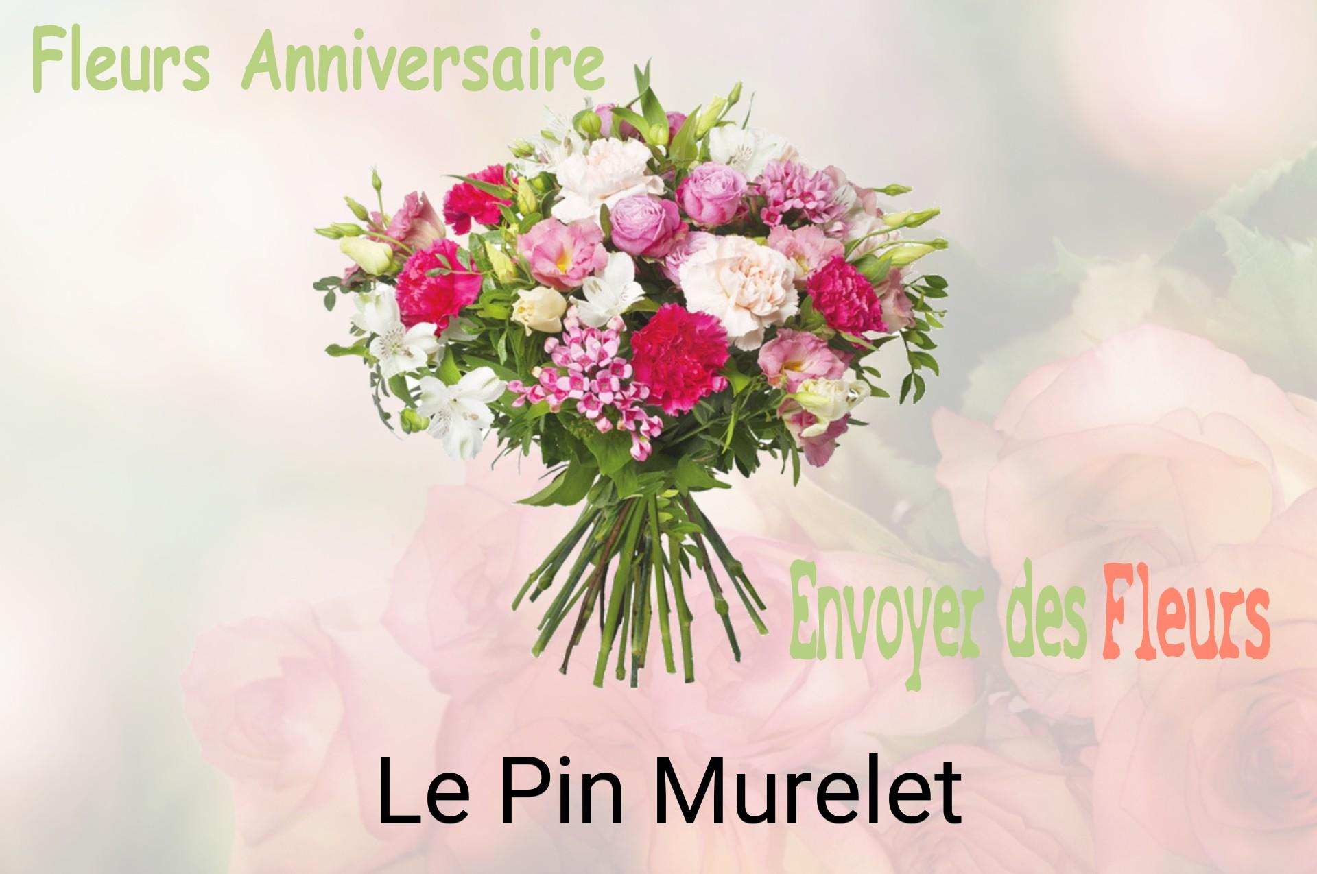 Bouquet de fleurs d’anniversaire livré à Le Pin-Murelet